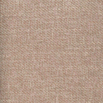 Terracotta fabric sample with heathered weave, displaying muted beige threads and a dense, irregular texture; “turri > fabric cat. x > 753 c” text visible.